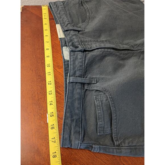 Universal Thread Cutoff Shorts 14 Black Denim Jean Vintage Stretch Midi HighRise - Picture 8 of 15